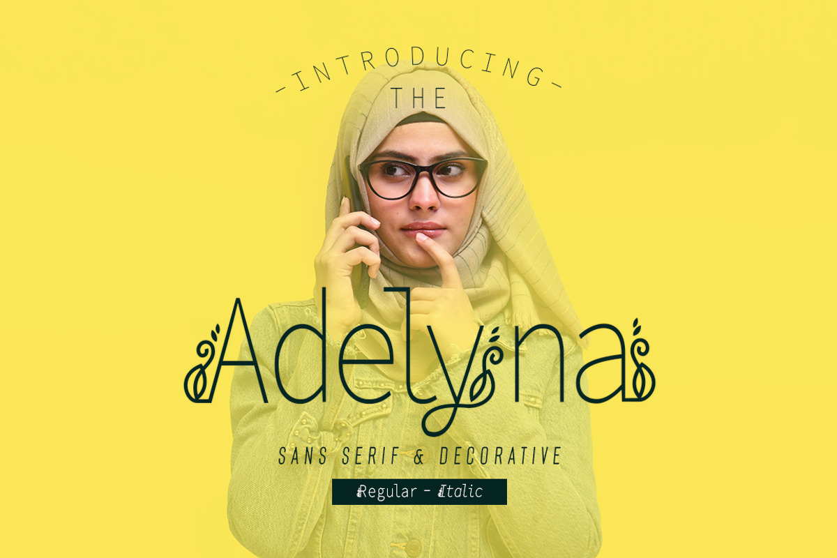 Adelyna Sans, a Sans Serif Font by yantodesign (Photo 1 of 11)