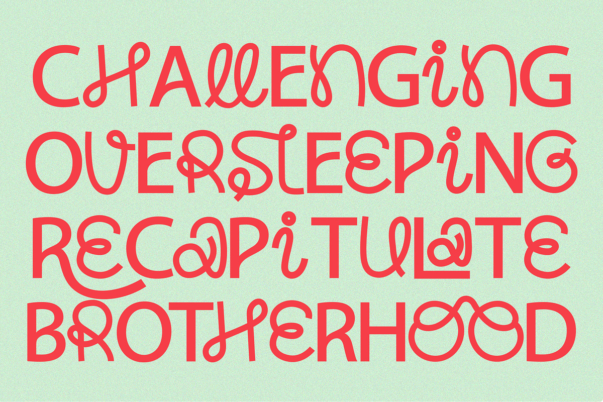 Solanew - Sans Handwritten Ligature, a Handwritten Font by Inviline.co (Photo 7 of 12)
