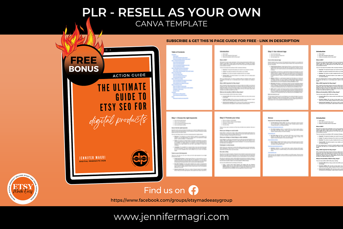 75 Soft Challenge PLR Planner, a Templates & Theme by Jennifer Magri Templates (Photo 8 of 9)