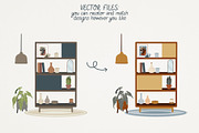 LIVING ROOM INTERIOR CREATOR & decor, an Animal Illustration by Alina Mubarak (Thumbnail 5 of 7)