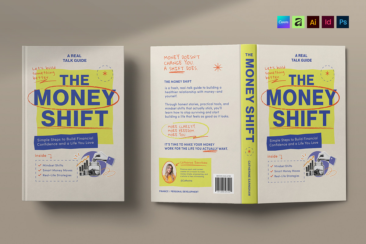 Book Cover Template, a Brochure Template by BrandPacks (Photo 1 of 5)