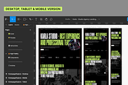 Karla - Studio Agency Landing Page, a Landing Page Template by SundayWorkTeam (Thumbnail 2 of 3)