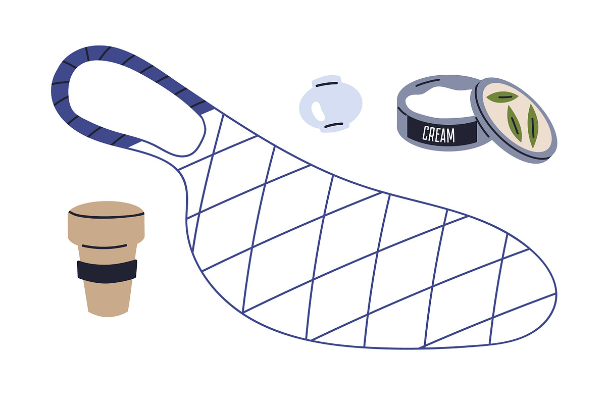 Eco products and recycled items set, an Object Illustration by Good Studio (Photo 3 of 4)