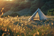 85 Camping holidays images, a Nature Photo by Handmadefont (Thumbnail 7 of 14)