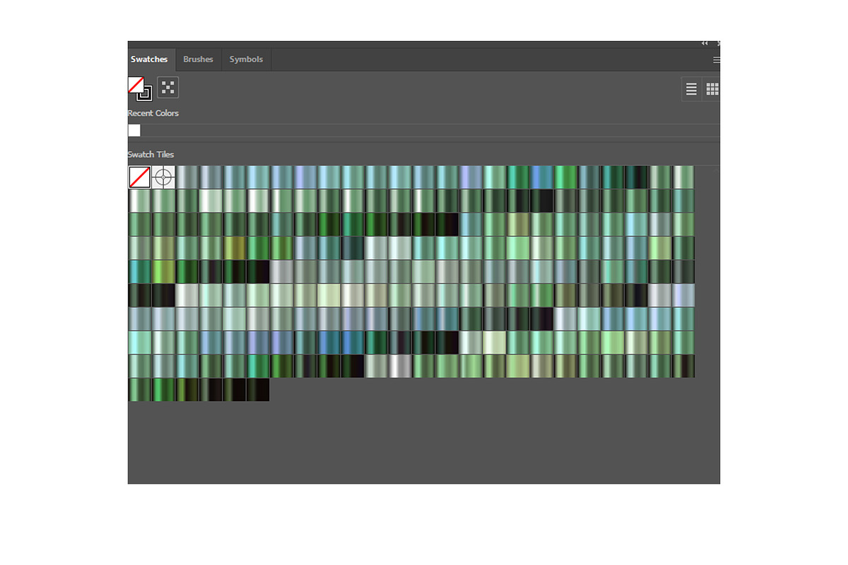 GREEN GRADIENTS VECTOR SET, a Gradient Add-On by Juksy (Photo 2 of 2)