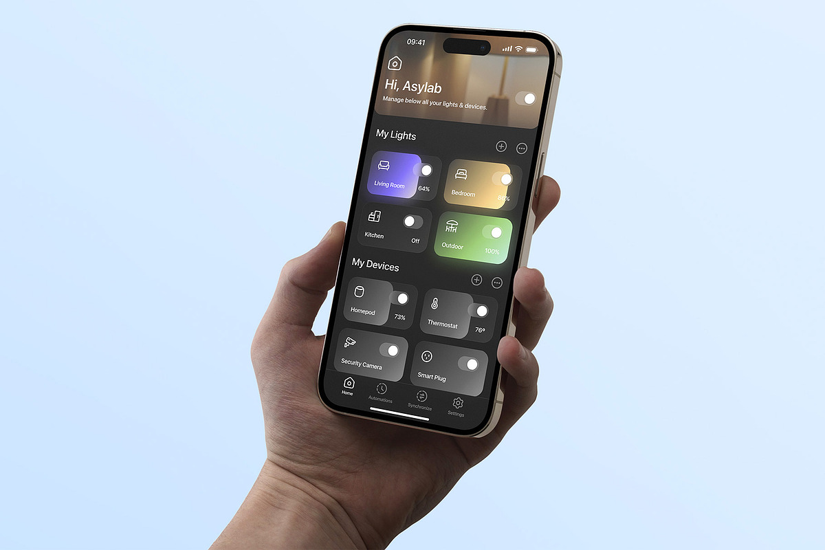 iPhone 14 Pro in Hand Mockup, a Product Mockup by Asylab (Photo 4 of 5)