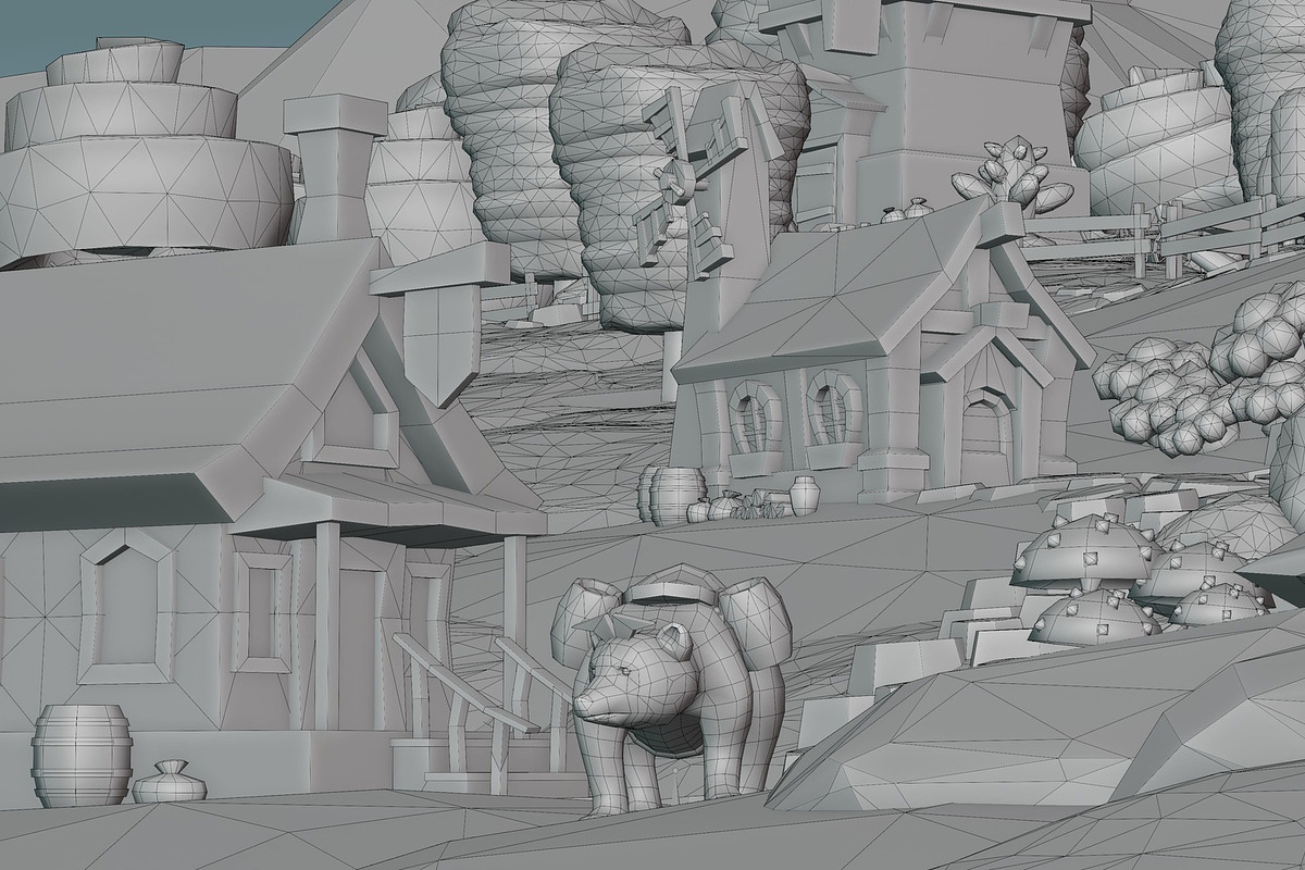 Fantasy 1, an Environmental 3D Model by ithappy (Photo 40 of 40)