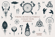 Hand drawn Viking Runes & Symbols, a Decorative Illustration by KirillsWorkshop (Thumbnail 1 of 9)