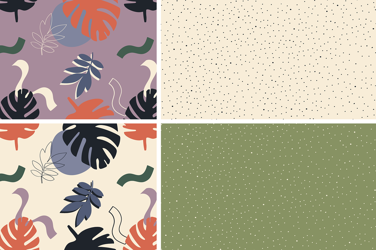 Abstract Garden Seamless Patterns, a Pattern Graphic by KT Designs (Photo 10 of 11)