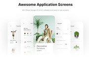 Plant Shop, an UI Kit Template by Korsa Agency (Thumbnail 3 of 6)