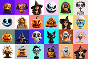 320 Elements Halloween Characters, a Characters & Person 3D Model by Digital Blood (Thumbnail 9 of 15)