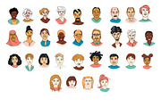 People of the World Pattern, a Person Illustration by VasilkovS (Thumbnail 4 of 8)
