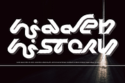 Future Horses - Futuristic Font, a Serif Font by 177Studio (Thumbnail 6 of 8)