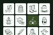 Russian Doodle Icon, an Outline Icon by Vectors Market (Thumbnail 8 of 8)