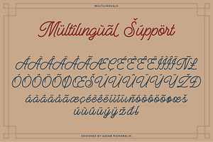 Manteman - Monoline Script Font