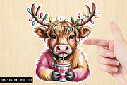 Christmas Sticker Bundle, a Graphic by crative8112 (Thumbnail 4 of 5)