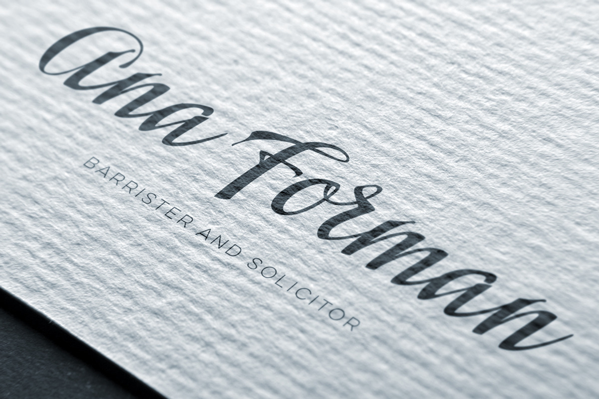 Siberius Clean Script Typeface preview 4