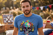 Graffiti Boombox Skull Art, a Shirt Mockup by Vector Stall (Thumbnail 7 of 14)