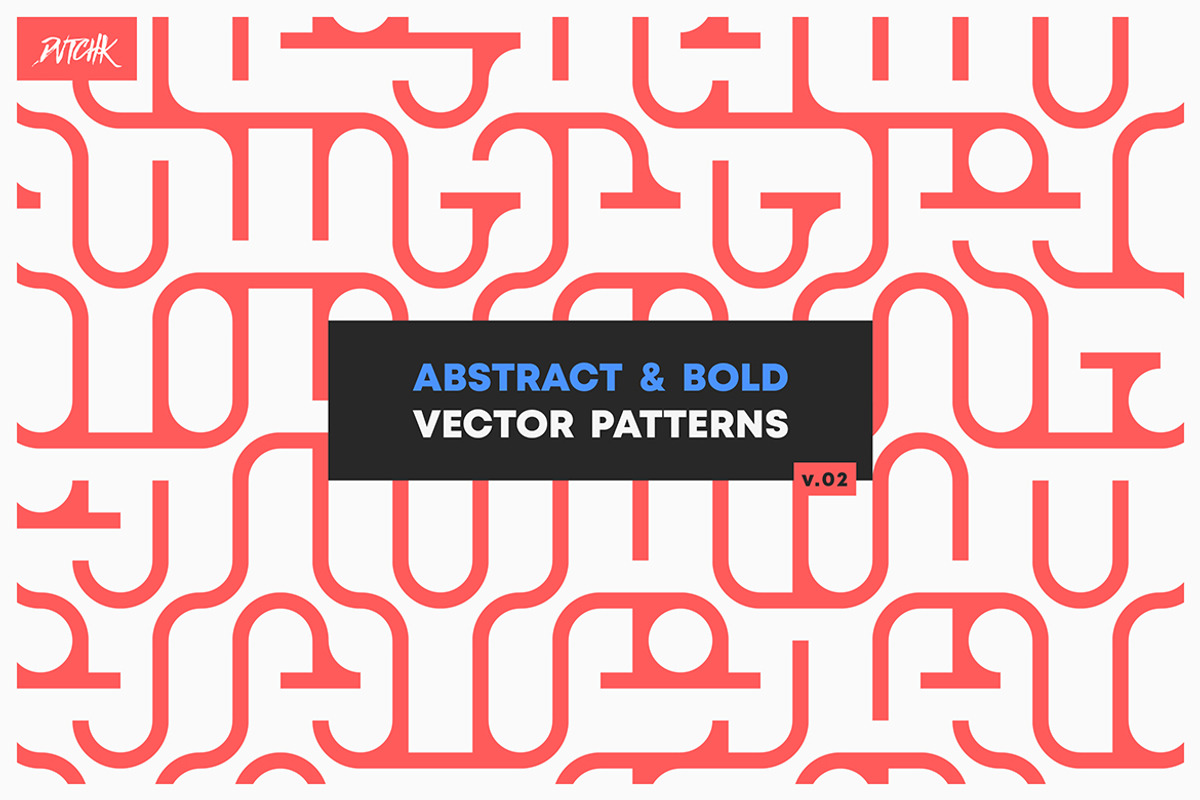 Abstract & Bold Vector Patterns V02, a Pattern Graphic by dvtchk (Photo 4 of 15)