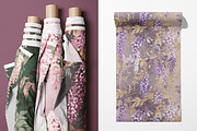 Wisteria Floral Set of 9 Patterns, a Pattern Graphic by Ninterints (Thumbnail 8 of 13)