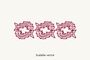 Inca Motifs Vector Bundle, an Illustration by Little Gremlin (Thumbnail 5 of 8)