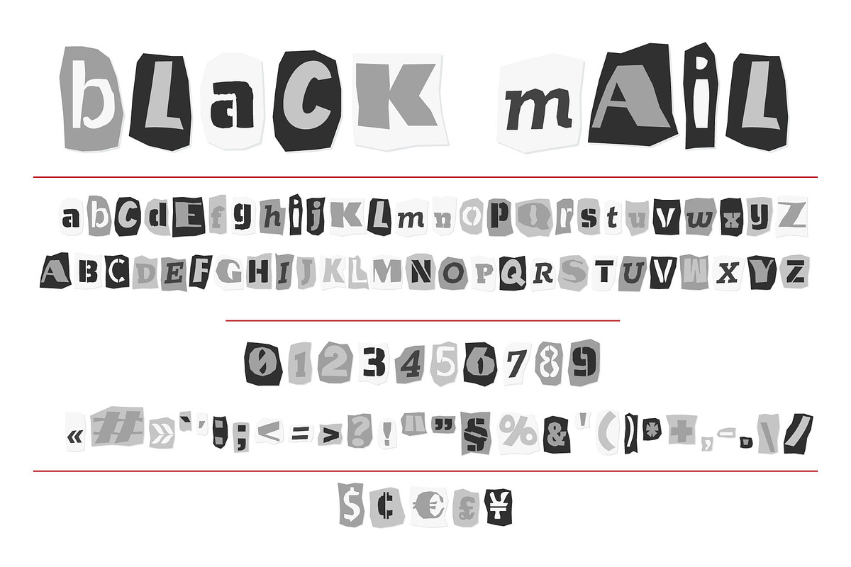 Cut News gray color font, a Sans Serif Font by Zimages (Photo 6 of 9)