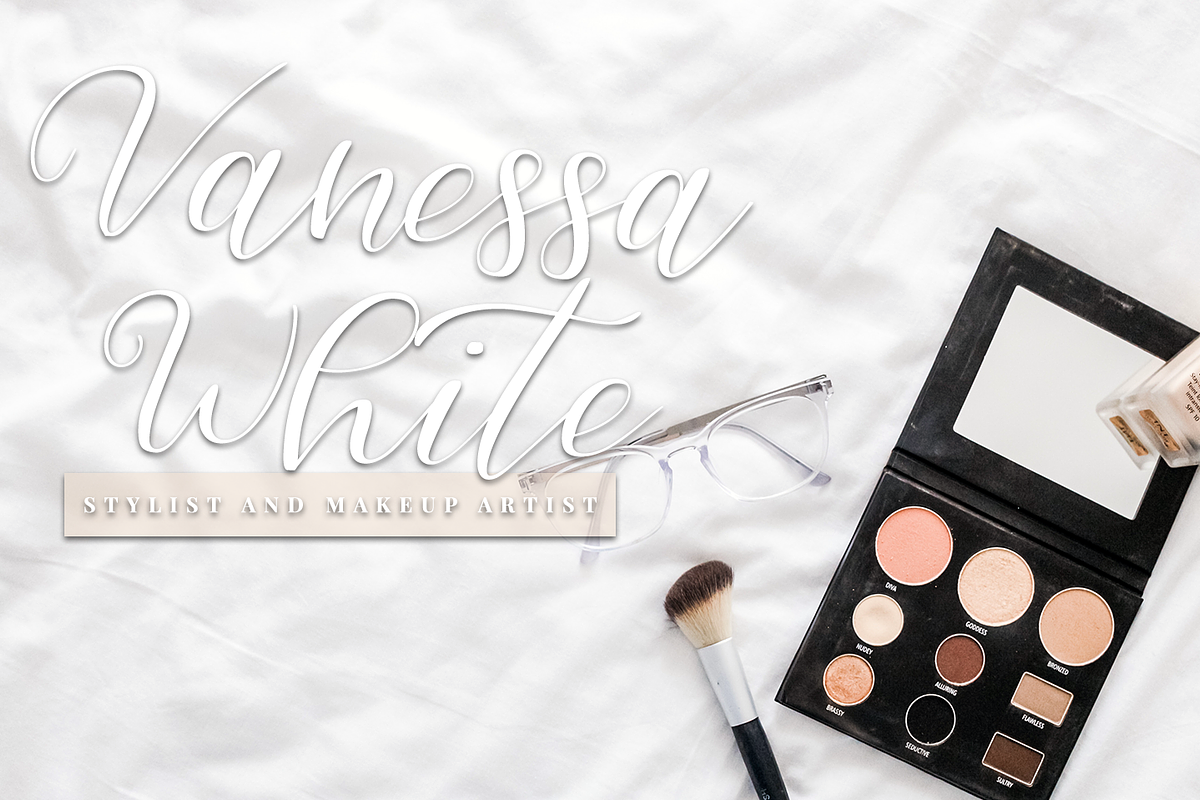 Calligraphic/Modern calligraphy font preview 2