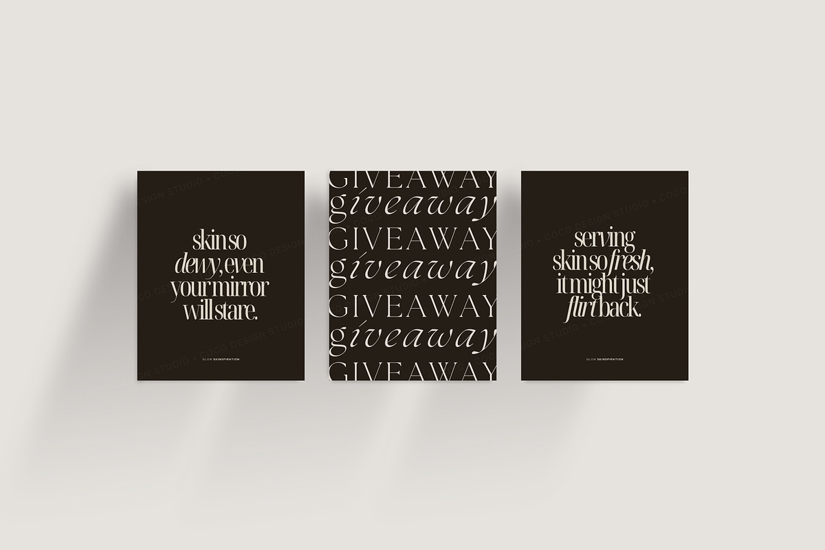 300 Esthetician Instagram Templates, a Social Media Template by COCO Designs (Photo 6 of 21)