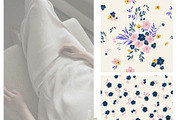 Painterly Floral. Whimsical Patterns, a Pattern Graphic by PaperJamLab (Thumbnail 5 of 12)