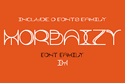 Morbaizy Family | 9 Fonts Files, a Serif Font by IM Studio (Thumbnail 1 of 10)