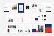 Annual report brochure template, a Brochure Template by Tanmoy Topu (Thumbnail 2 of 12)