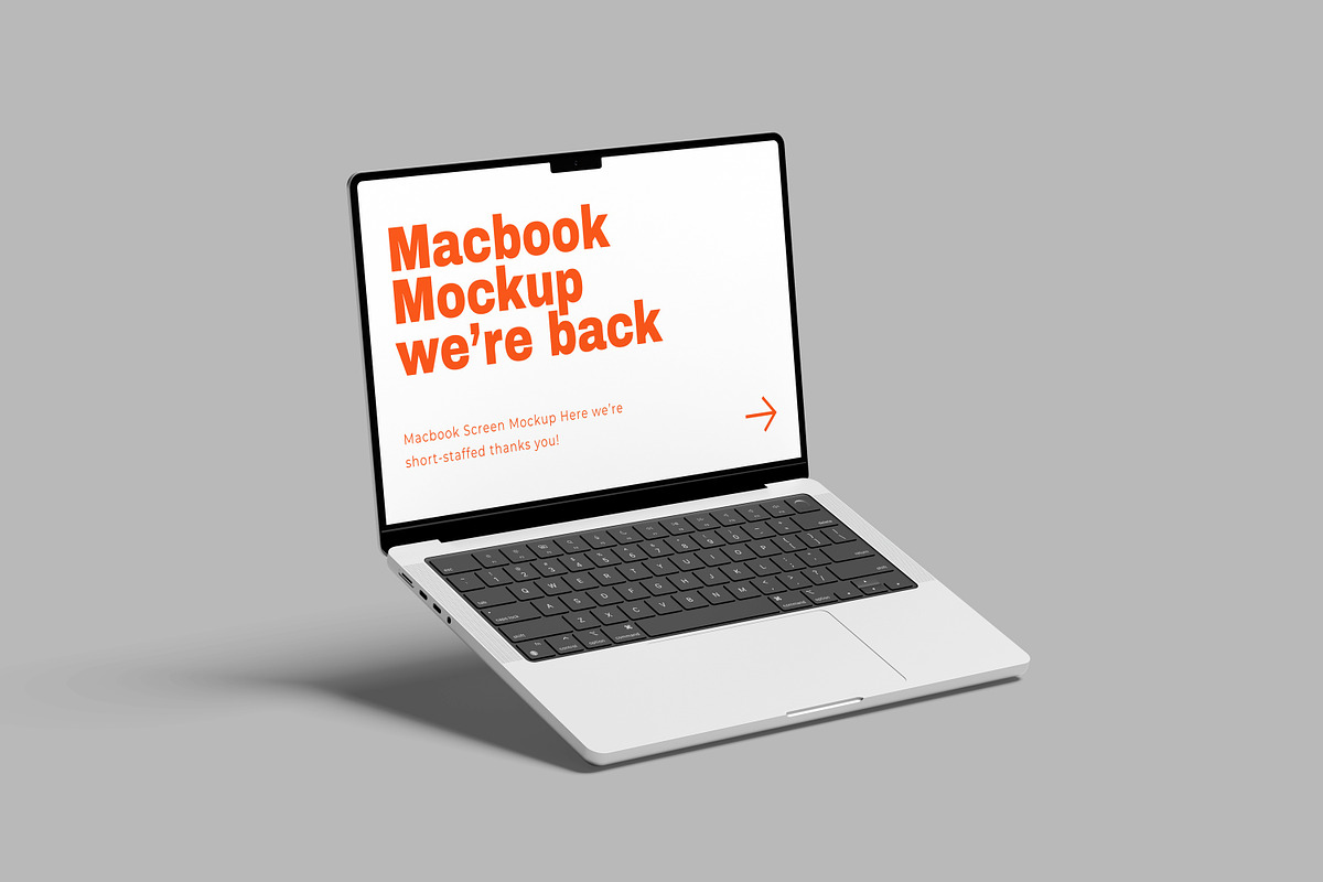 Macbook Mockup, a Mac Mockup by AnasStudio (Photo 5 of 5)
