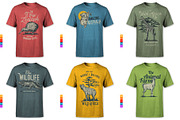 100 T-Shirt and Merchandise Graphics, an Animal Illustration by TSV Art Collective (Thumbnail 9 of 23)