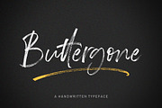 Buttergone, a Script Font by Lucky Type (Thumbnail 1 of 12)