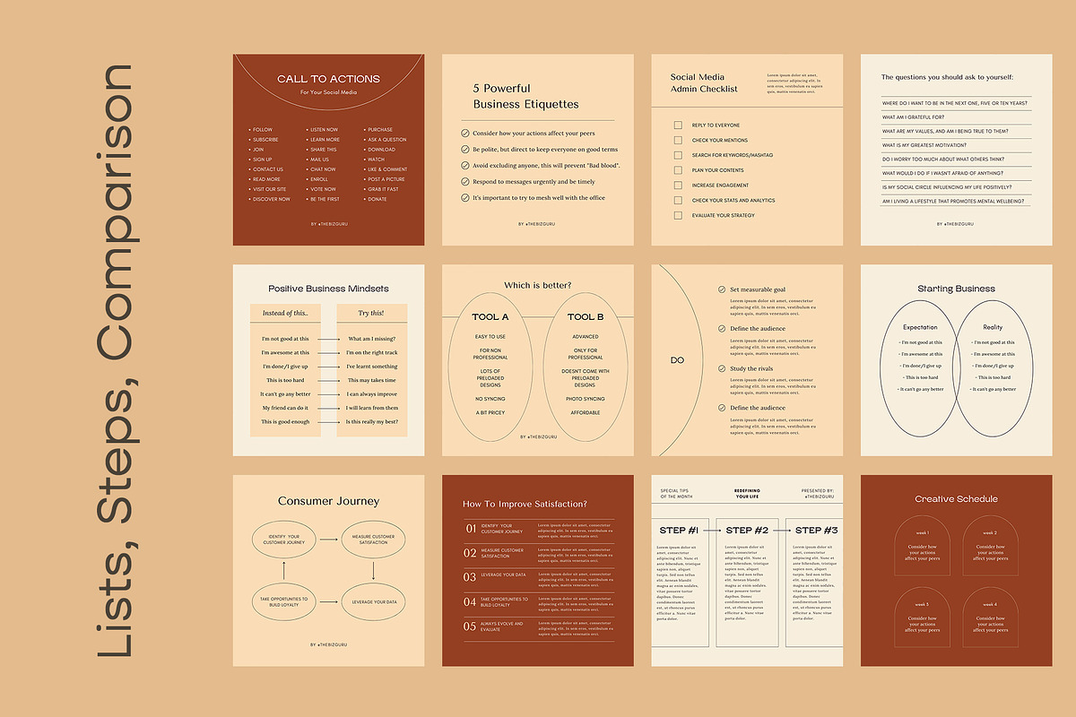 Mentor/Coach Clean Insta Kit | CANVA, a Social Media Template by Elokka Std. (Photo 6 of 9)