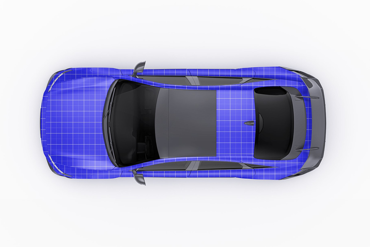 2025 Performance EV Sedan Mockup, an Advertising Mockup by Halal Graphic Studio (Photo 10 of 12)