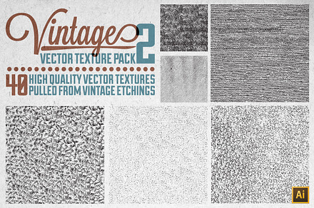 Vintage Vector Texture Pack 2