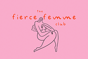 Fierce Femme | Handwritten Font, a Script Font by Luna Studio (Thumbnail 7 of 17)