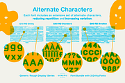 Generic – Rough Display (3 Fonts), a Sans Serif Font by More Etc. Studios (Thumbnail 7 of 12)