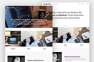 Verity Pro - Portfolio & Blog Theme