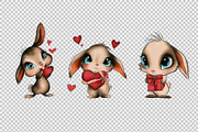 Hand Drawn Bunnies Isolated, an Object Graphic by BazziBa♥ (Thumbnail 8 of 9)