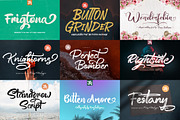 18 Font Bundles Vol 01, a Handwritten Font by FHFont (Thumbnail 3 of 3)