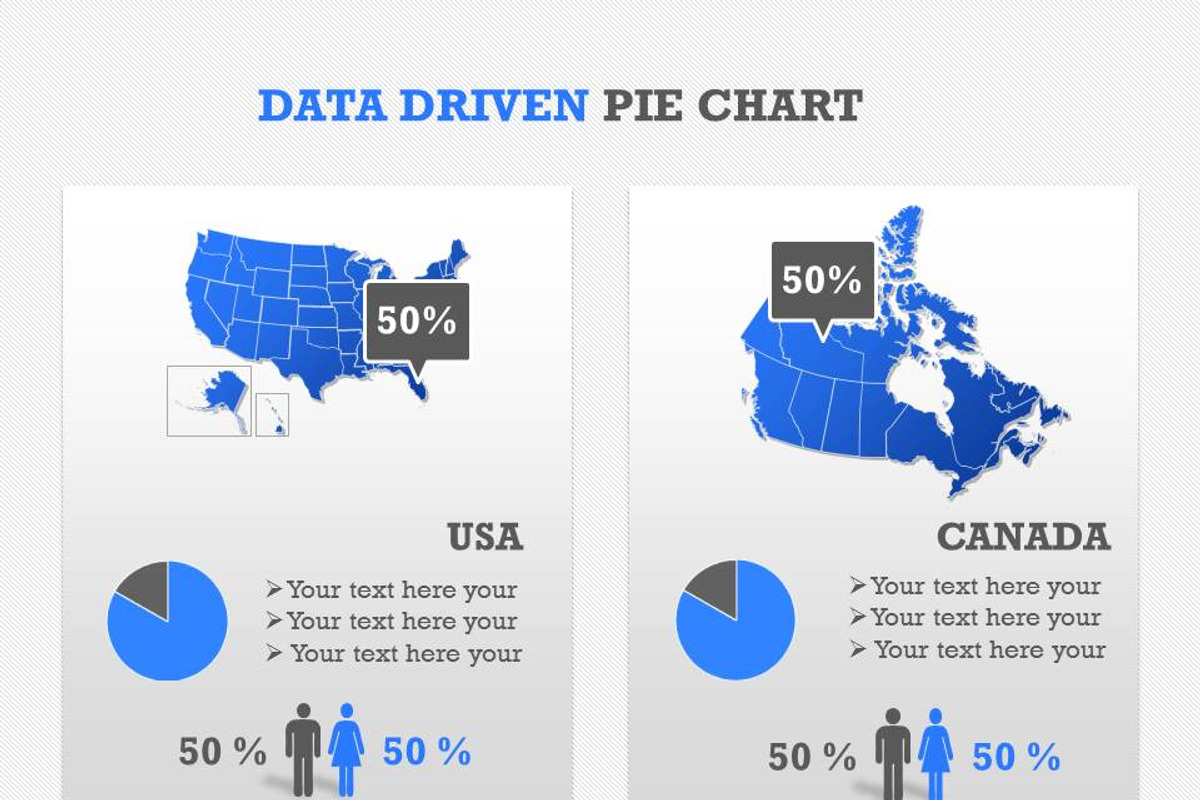 Maps P1 USA Canada, a Presentation Template by Yes Presentations (Photo 5 of 5)
