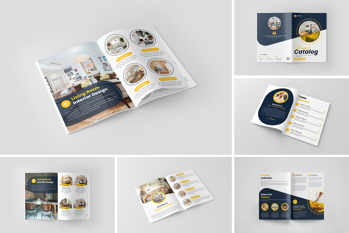 Product Catalog Brochure Template, a Brochure Template by zahidhossainalif (Photo 2 of 8)