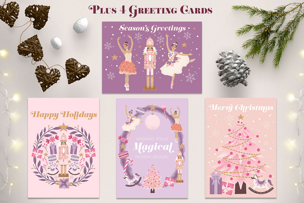 Sugarplum Christmas Clipart, an Illustration by The Audacious Brush (Photo 7 of 10)