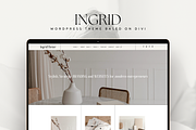 Coaching WordPress Theme Ingrid, a WordPress Template by Lovely Confetti (Thumbnail 1 of 7)