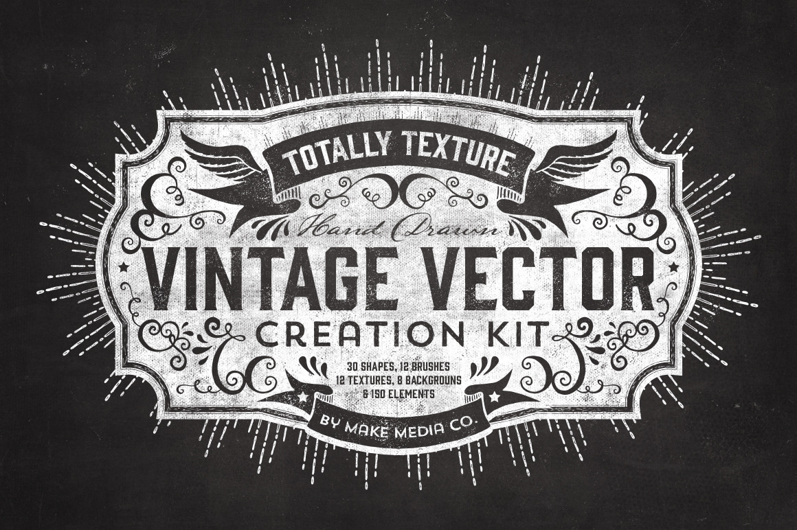 Totally Texture Vector Creation Kit, a Texture Illustration by Callie ...