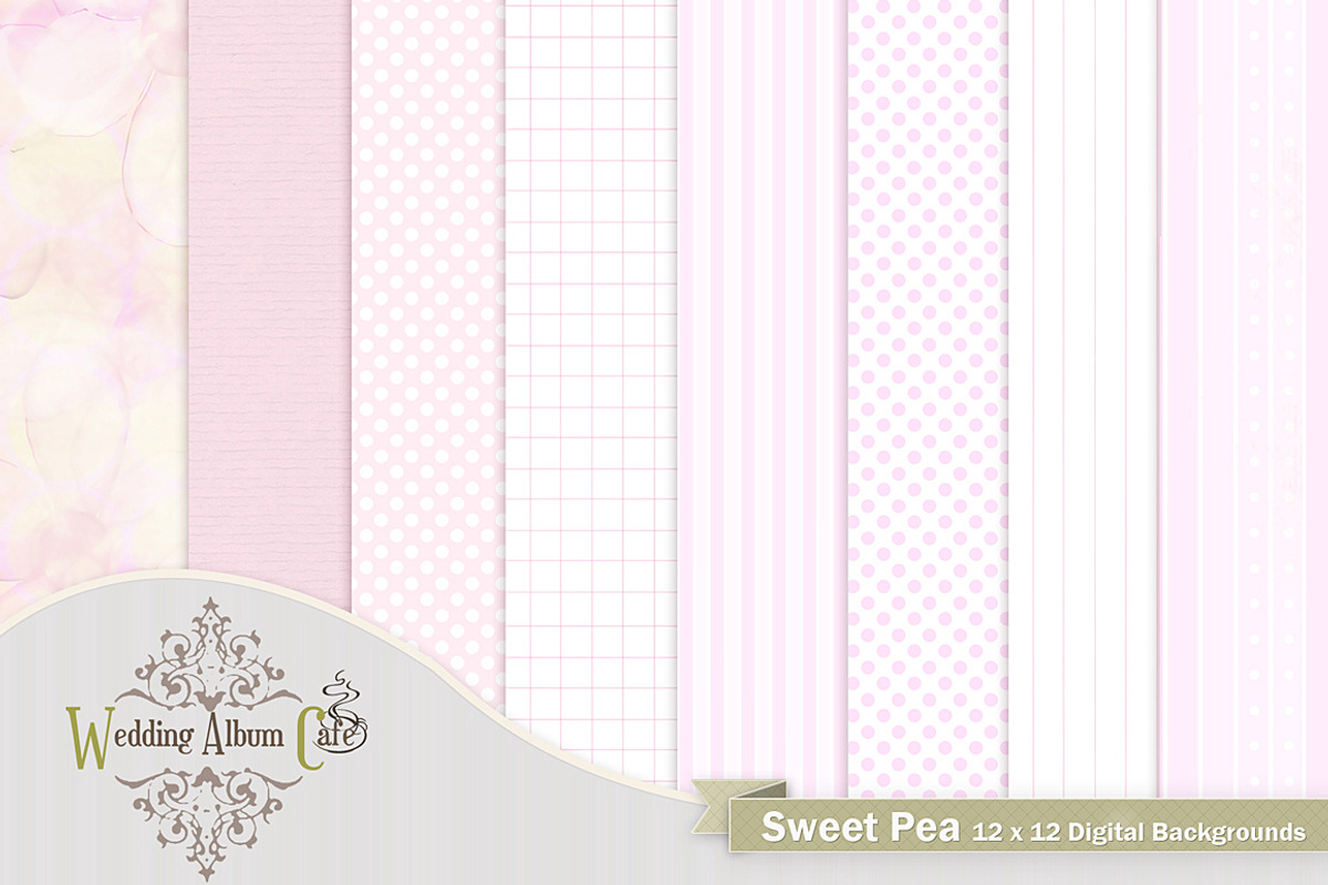 Sweet Pea Digital Papers