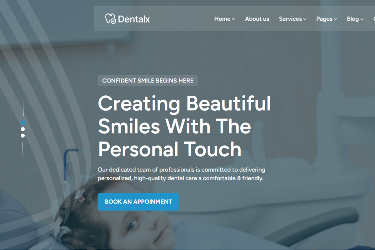 Dentalx - Dentist NextJS Template, a React Template by AliThemes (Photo 2 of 2)