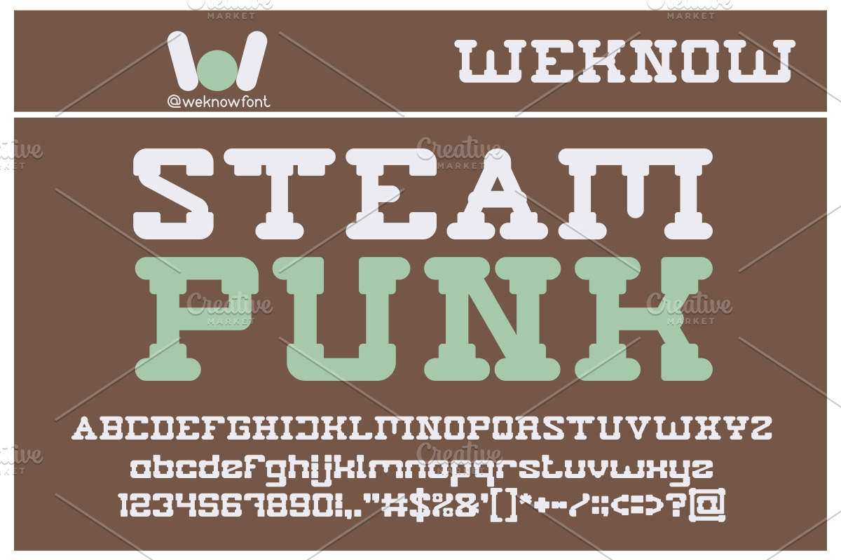 plumbing font, a Font by weknow (Photo 4 of 5)